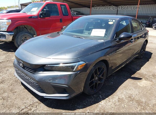 2HGFE2F51NH570507 2022 HONDA CIVIC Gray 