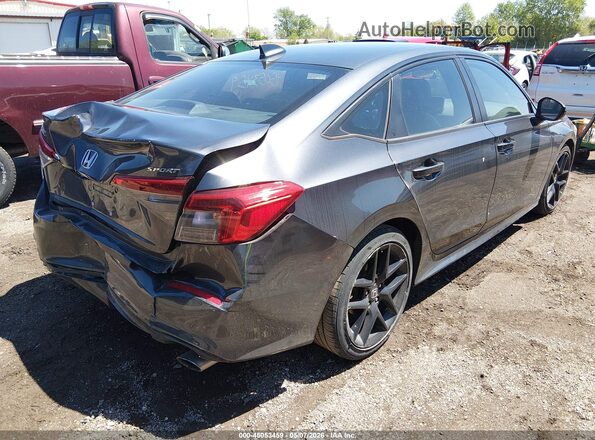 2HGFE2F51NH570507 2022 HONDA CIVIC Gray 