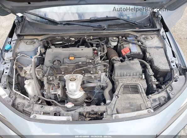 2HGFE2F51NH570961 2022 HONDA CIVIC Blue Вид ззаду