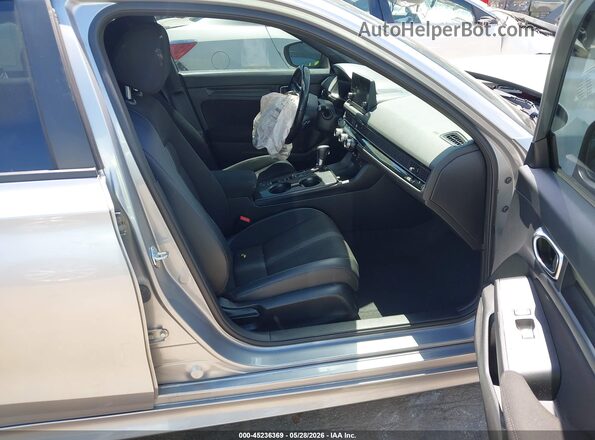 2HGFE2F51NH573097 2022 HONDA CIVIC Серебряный Вид салона спереди
