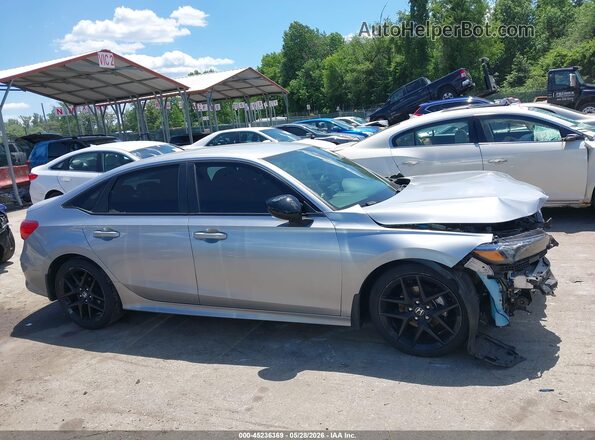 2HGFE2F51NH573097 2022 HONDA CIVIC Серебряный Панорамный вид салона 360°