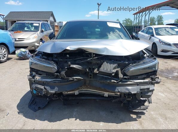 2HGFE2F51NH573097 2022 HONDA CIVIC Серебряный Вид задней части салона