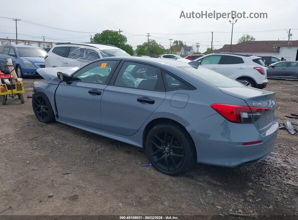 2HGFE2F51NH576260 2022 HONDA CIVIC Gray უკანა მარცხენა