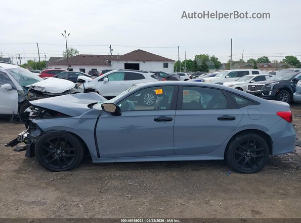 2HGFE2F51NH576260 2022 HONDA CIVIC Gray 