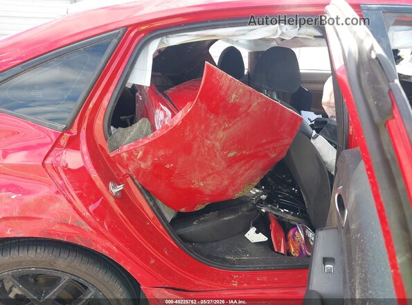 2HGFE2F51NH581118 2022 HONDA CIVIC Red VIN կոդի պիտակի տեսք