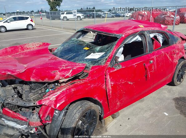2HGFE2F51NH581118 2022 HONDA CIVIC Red Դիմացի տեսք