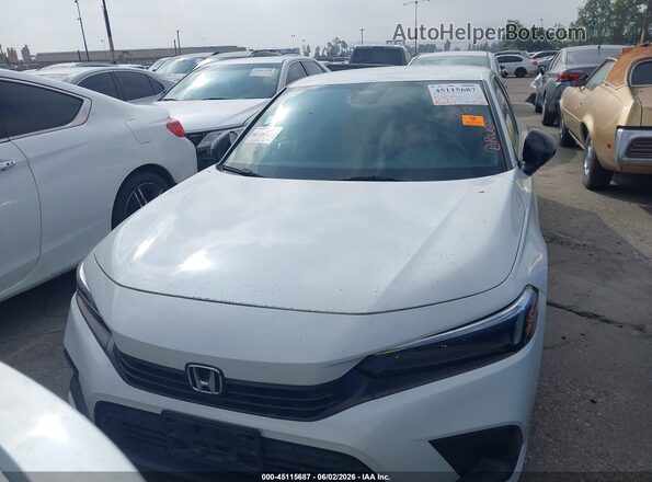 2HGFE2F51NH588117 2022 HONDA CIVIC White Սալոնի հետևի տեսք