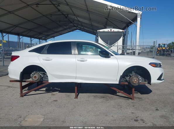 2HGFE2F51NH588117 2022 HONDA CIVIC White Սալոնի 360 աստիճան տեսք