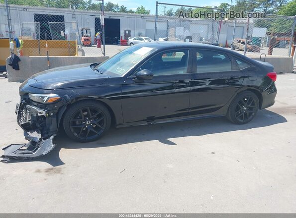 2HGFE2F51NH605451 2022 HONDA CIVIC Black სალონის 360-გრადუსიანი ხედი