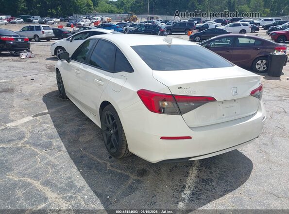 2HGFE2F51PH541138 2023 HONDA CIVIC White Հետևի ձախ