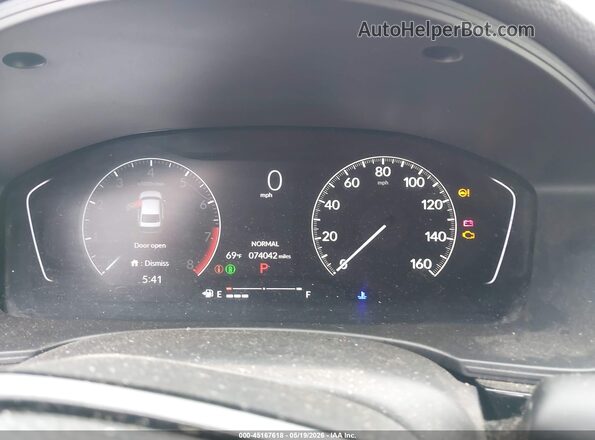 2HGFE2F51RH501998 2024 HONDA CIVIC Blue Հետևի նստատեղերի տեսք