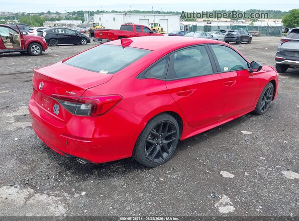 2HGFE2F51RH504173 2024 HONDA CIVIC Red 