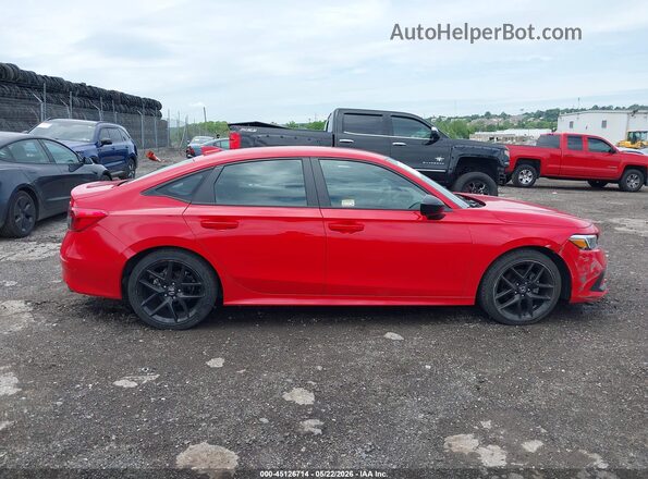 2HGFE2F51RH504173 2024 HONDA CIVIC Red 