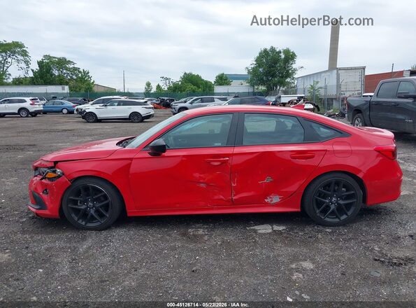 2HGFE2F51RH504173 2024 HONDA CIVIC Red 