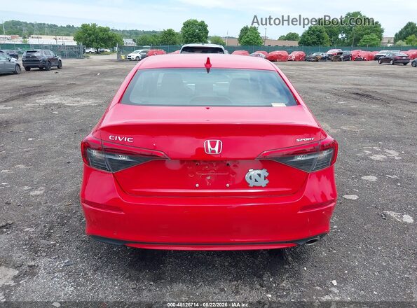 2HGFE2F51RH504173 2024 HONDA CIVIC Red 