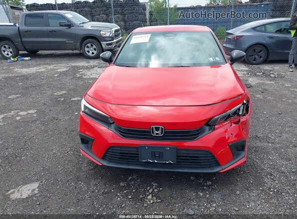 2HGFE2F51RH504173 2024 HONDA CIVIC Red 