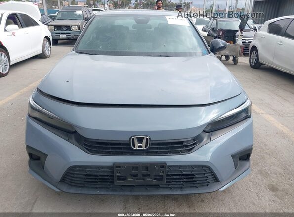 2HGFE2F51RH514248 2024 HONDA CIVIC Gray Rear interior view