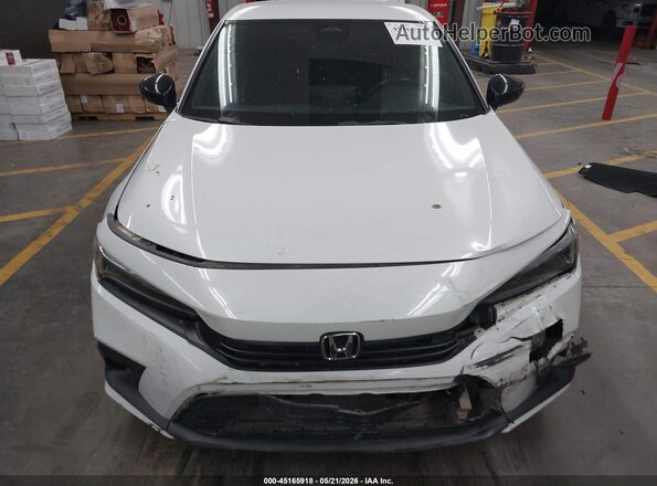 2HGFE2F51RH544852 2024 HONDA CIVIC White Instrument cluster view