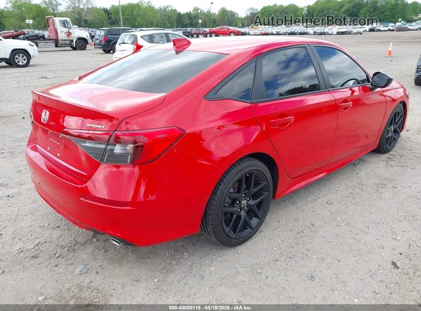 2HGFE2F51RH555995 2024 HONDA CIVIC Red Задня права чверть