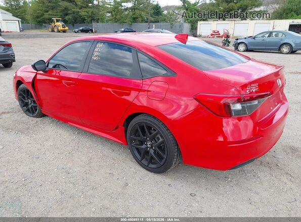 2HGFE2F51RH555995 2024 HONDA CIVIC Red Задня ліва чверть