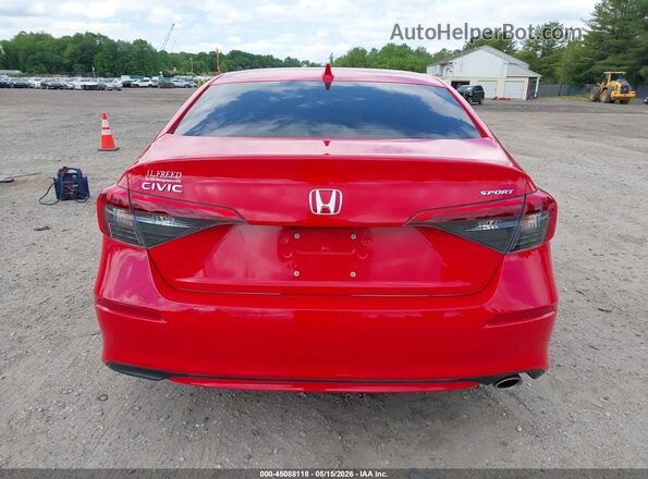 2HGFE2F51RH555995 2024 HONDA CIVIC Red 