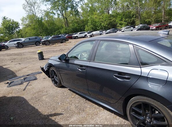 2HGFE2F51RH570447 2024 HONDA CIVIC Gray Widok wnętrza 360 stopni