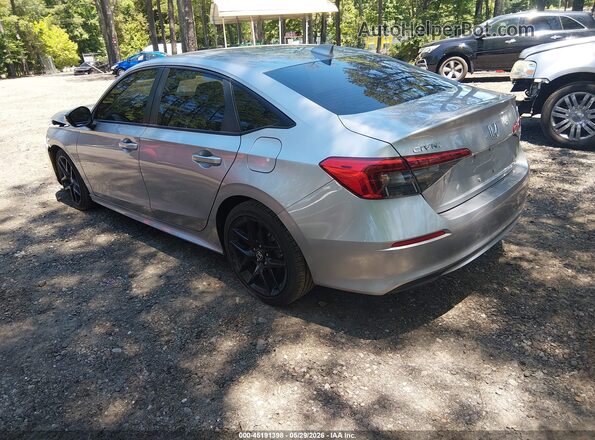2HGFE2F51RH572134 2024 HONDA CIVIC Silver უკანა მარცხენა
