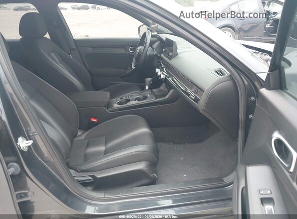2HGFE2F51SH512912 2025 HONDA CIVIC Gray Вид салону спереду
