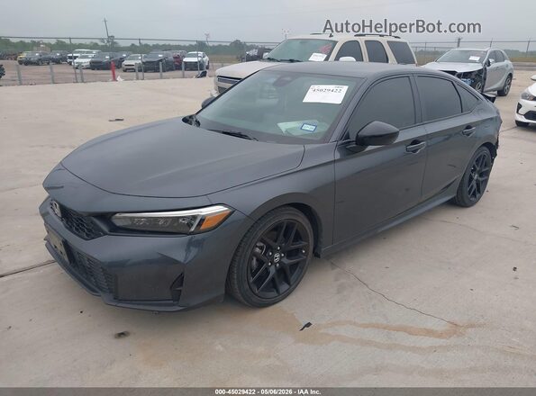 2HGFE2F51SH512912 2025 HONDA CIVIC Gray Передня ліва чверть