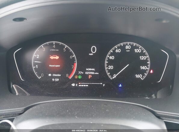 2HGFE2F51SH512912 2025 HONDA CIVIC Gray Вид задніх сидінь