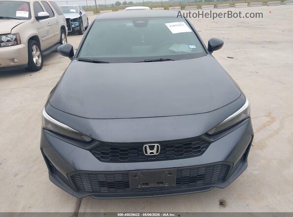 2HGFE2F51SH512912 2025 HONDA CIVIC Gray Вид щитка приладів