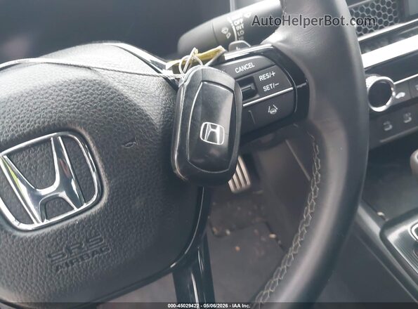 2HGFE2F51SH512912 2025 HONDA CIVIC Gray Вид панелі приладів
