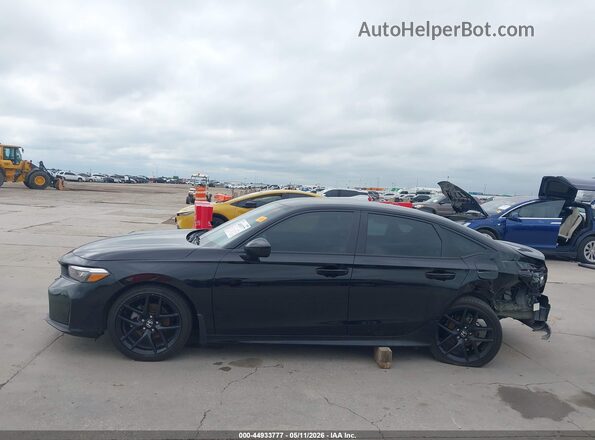 2HGFE2F51SH560345 2025 HONDA CIVIC Black სალონის 360-გრადუსიანი ხედი