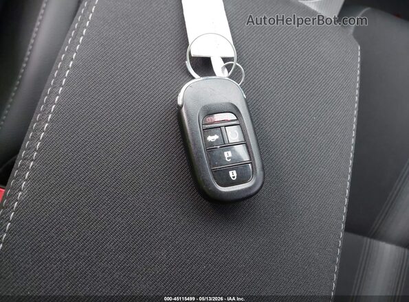 2HGFE2F51SH561107 2025 HONDA CIVIC Red Vista del salpicadero