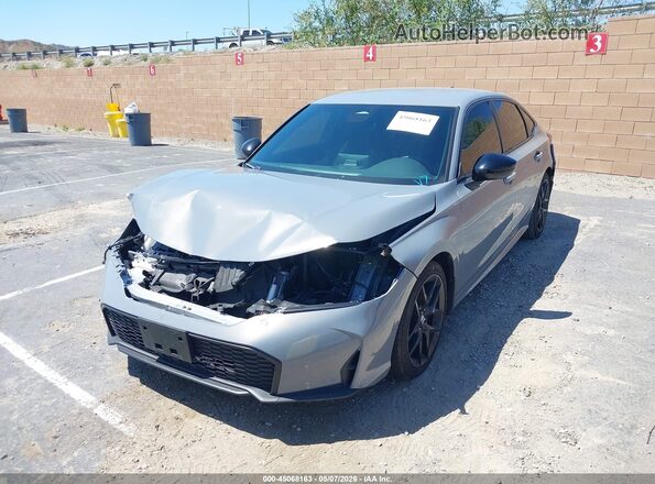 2HGFE2F51SH580479 2025 HONDA CIVIC Gray 