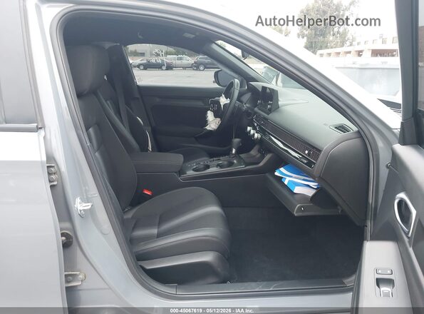 2HGFE2F51SH593507 2025 HONDA CIVIC Gray Widok wnętrza z przodu