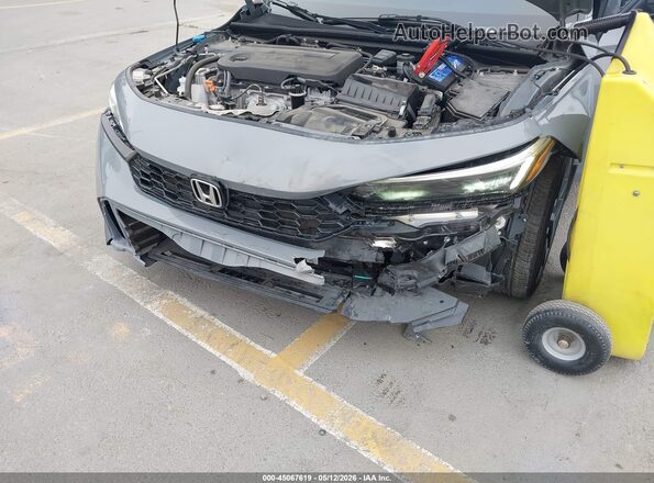 2HGFE2F51SH593507 2025 HONDA CIVIC Gray Widok z przodu