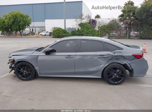 2HGFE2F51SH593507 2025 HONDA CIVIC Gray Widok wnętrza 360 stopni