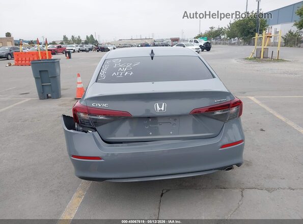 2HGFE2F51SH593507 2025 HONDA CIVIC Gray 