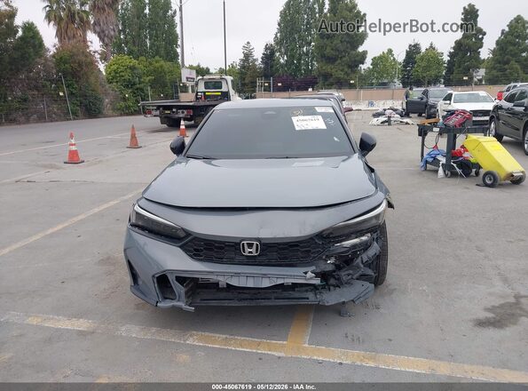 2HGFE2F51SH593507 2025 HONDA CIVIC Gray Widok zestawu wskaźników