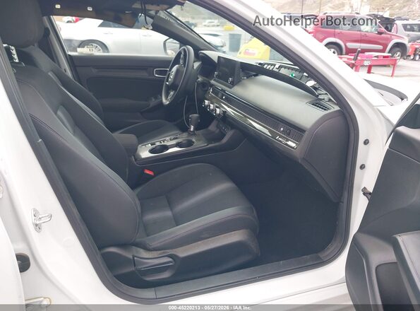 2HGFE2F51SH596441 2025 HONDA CIVIC White Front interior view
