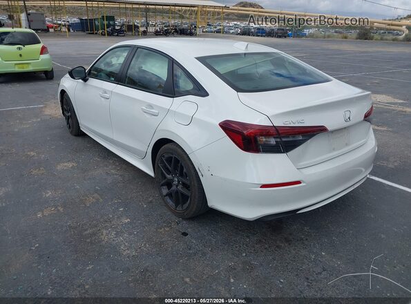2HGFE2F51SH596441 2025 HONDA CIVIC White Rear left