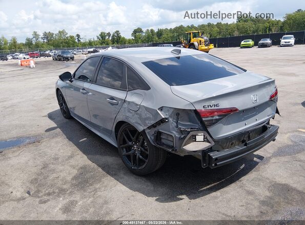 2HGFE2F51TH505797 2026 HONDA CIVIC Gray Rear left