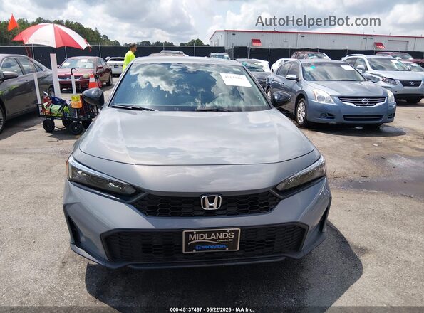 2HGFE2F51TH505797 2026 HONDA CIVIC Gray Rear interior view