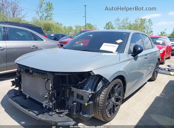2HGFE2F51TH527623 2026 HONDA CIVIC Gray Front left