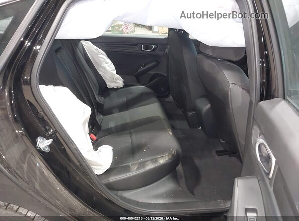 2HGFE2F51TH560847 2026 HONDA CIVIC Black Vista de la etiqueta del VIN