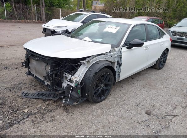 2HGFE2F52NH501700 2022 HONDA CIVIC White Vista tres cuartos delantera izquierda