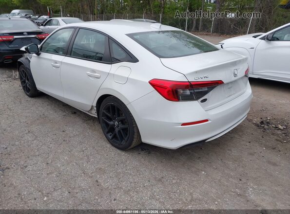 2HGFE2F52NH501700 2022 HONDA CIVIC White Trasero izquierdo