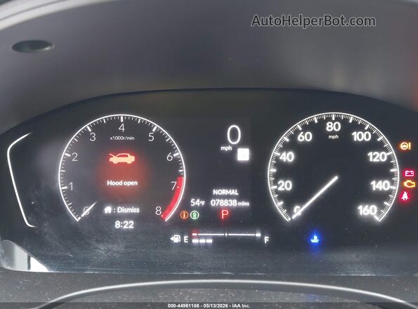 2HGFE2F52NH501700 2022 HONDA CIVIC White Vista de los asientos traseros