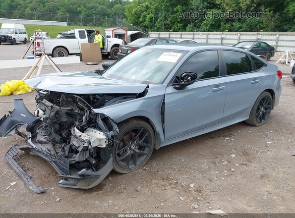 2HGFE2F52NH565929 2022 HONDA CIVIC Gray 